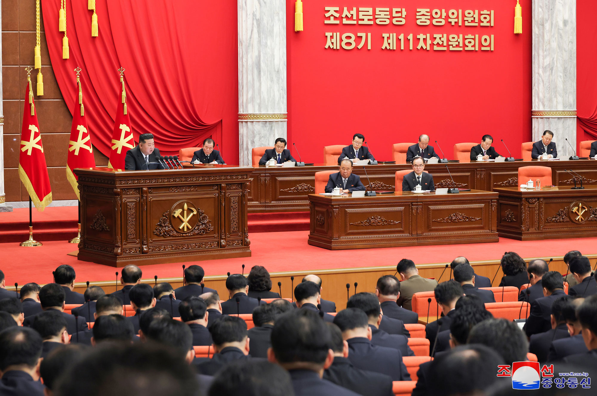 朝鮮労働党中央委員会第８期第１１回総会拡大会議に関する報道