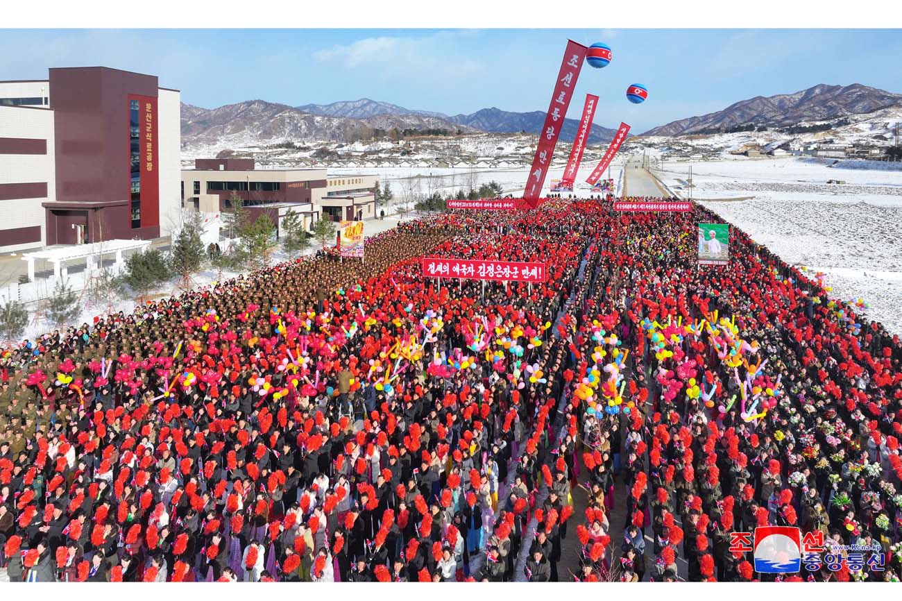 近代的な地方工業工場の竣工式という祝い事がウンサン郡でもありました