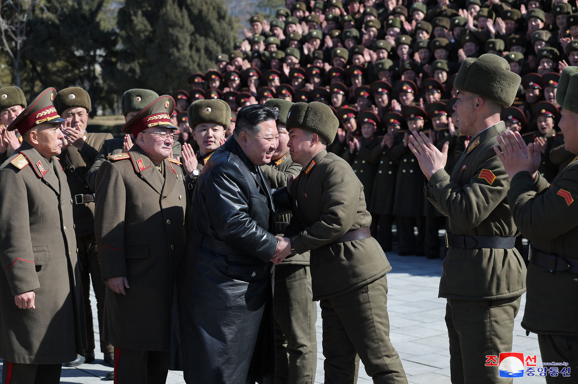 敬愛する金正恩総書記が主体的革命武力の最高軍事・政治学園である金日成政治大学を訪問