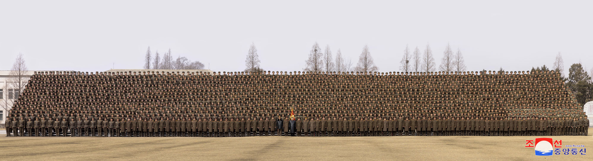 President of State Affairs Kim Jong Un inspects Kang Kon Military Academy