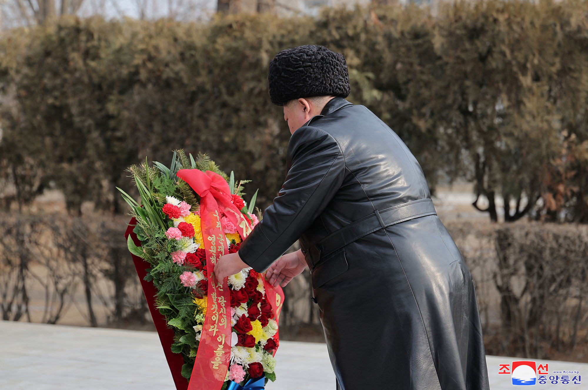 President of State Affairs Kim Jong Un inspects Kang Kon Military Academy