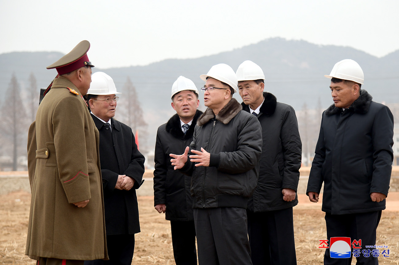 カンドン郡とチャンヨン郡、プリョン郡、金正淑郡とケプン区域で新年度の地方建設に一斉に着手しました